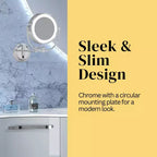 Miroir mural lumineux LED Aptations Kimball & Young Neo Modern