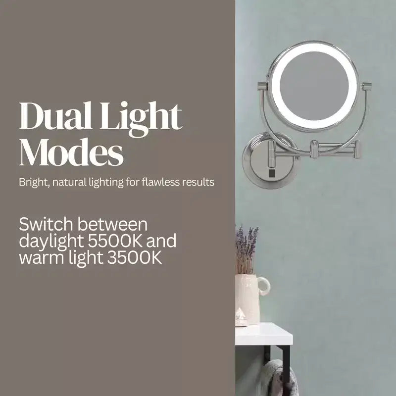 Miroir mural lumineux LED Aptations Kimball & Young Neo Modern