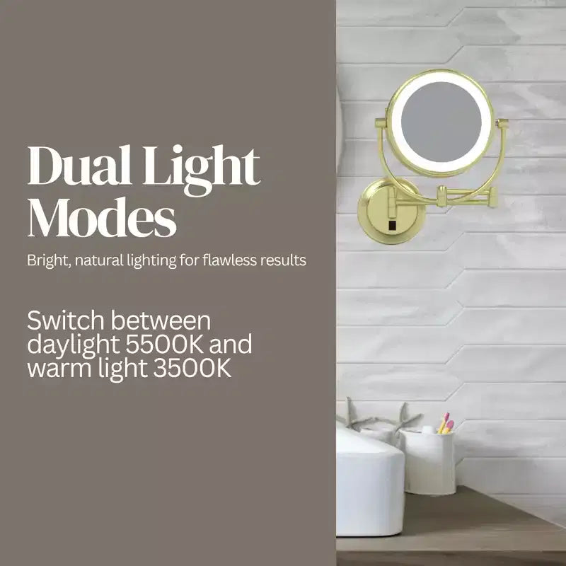 Miroir mural lumineux LED Aptations Kimball & Young Neo Modern