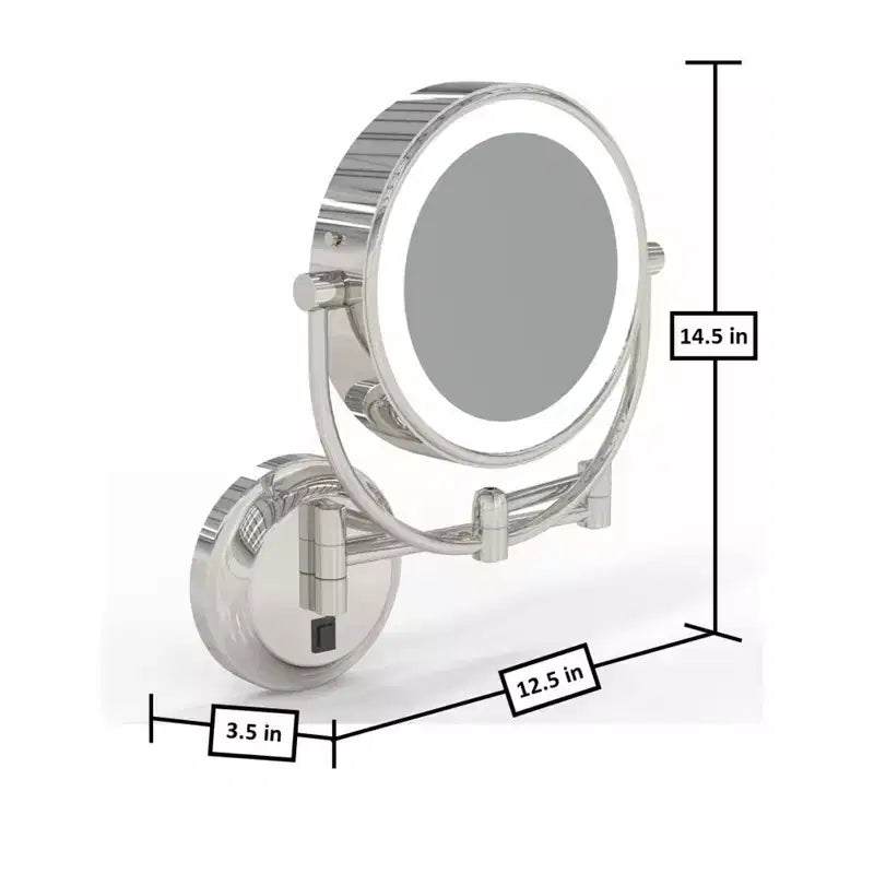 Miroir mural lumineux LED Aptations Kimball & Young Neo Modern