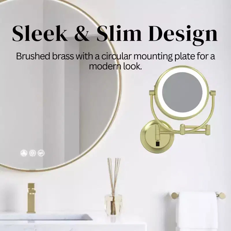 Miroir mural lumineux LED Aptations Kimball & Young Neo Modern