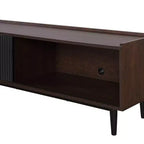 Meuble TV nervuré moderne Duane pour téléviseurs jusqu'à 55 pouces - Manhattan Comfort