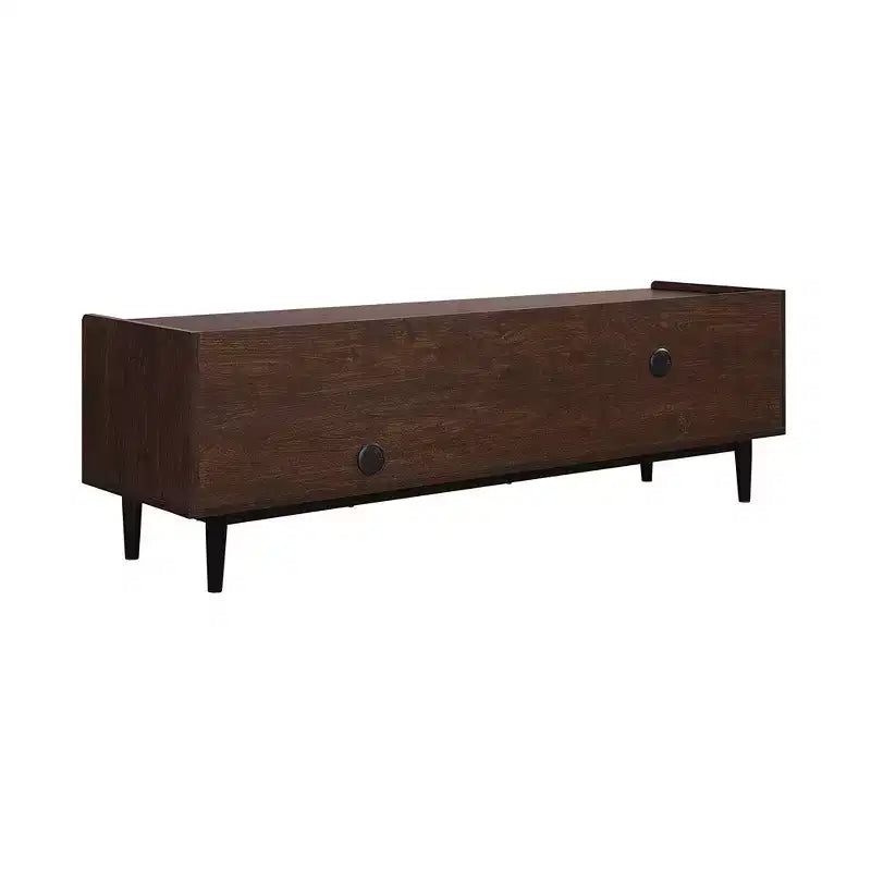 Meuble TV nervuré moderne Duane pour téléviseurs jusqu'à 55 pouces - Manhattan Comfort